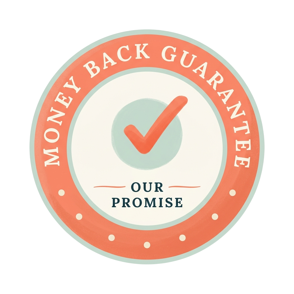 Money Back Guarantee, Our Promise